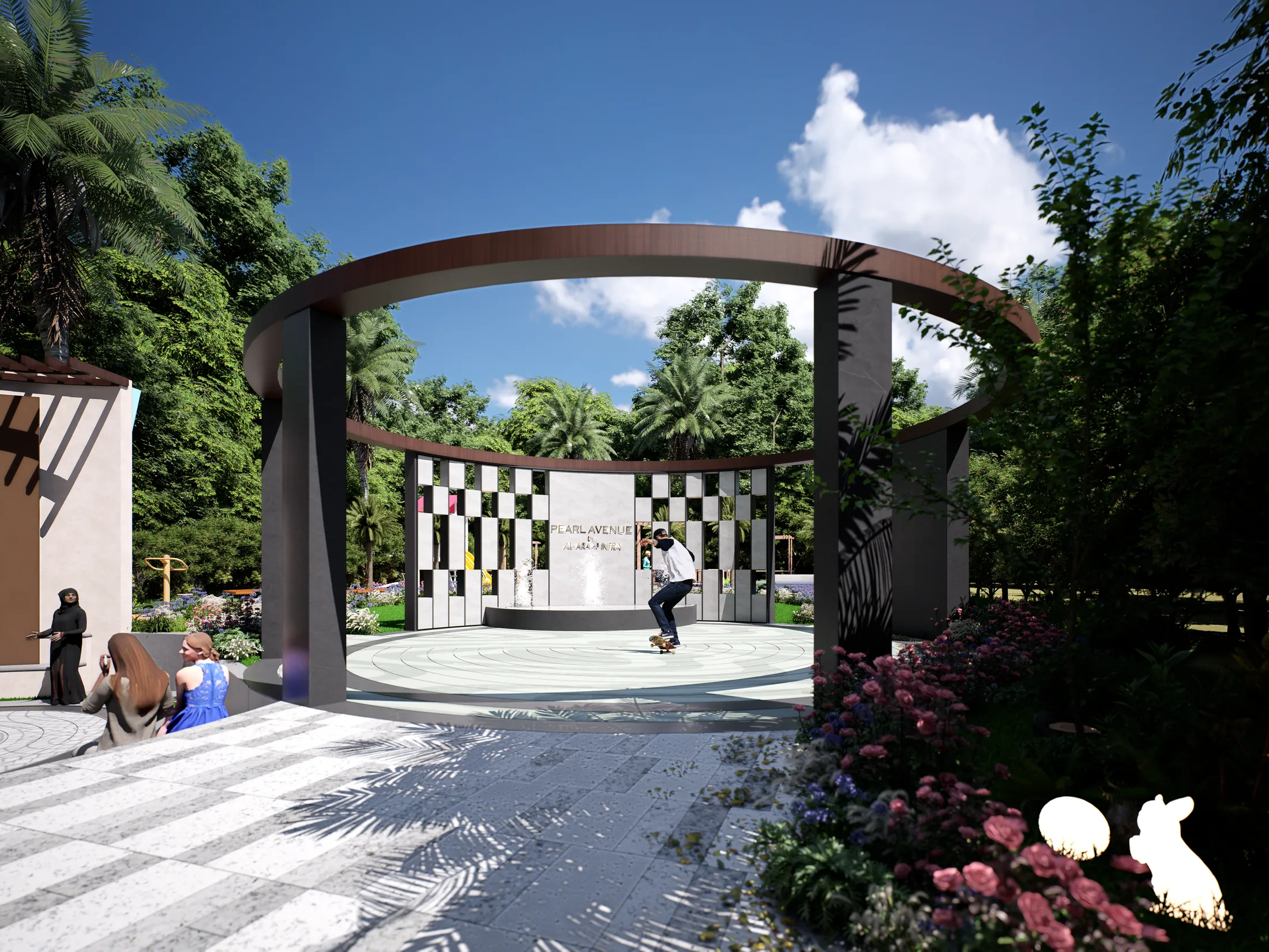 Skating ring