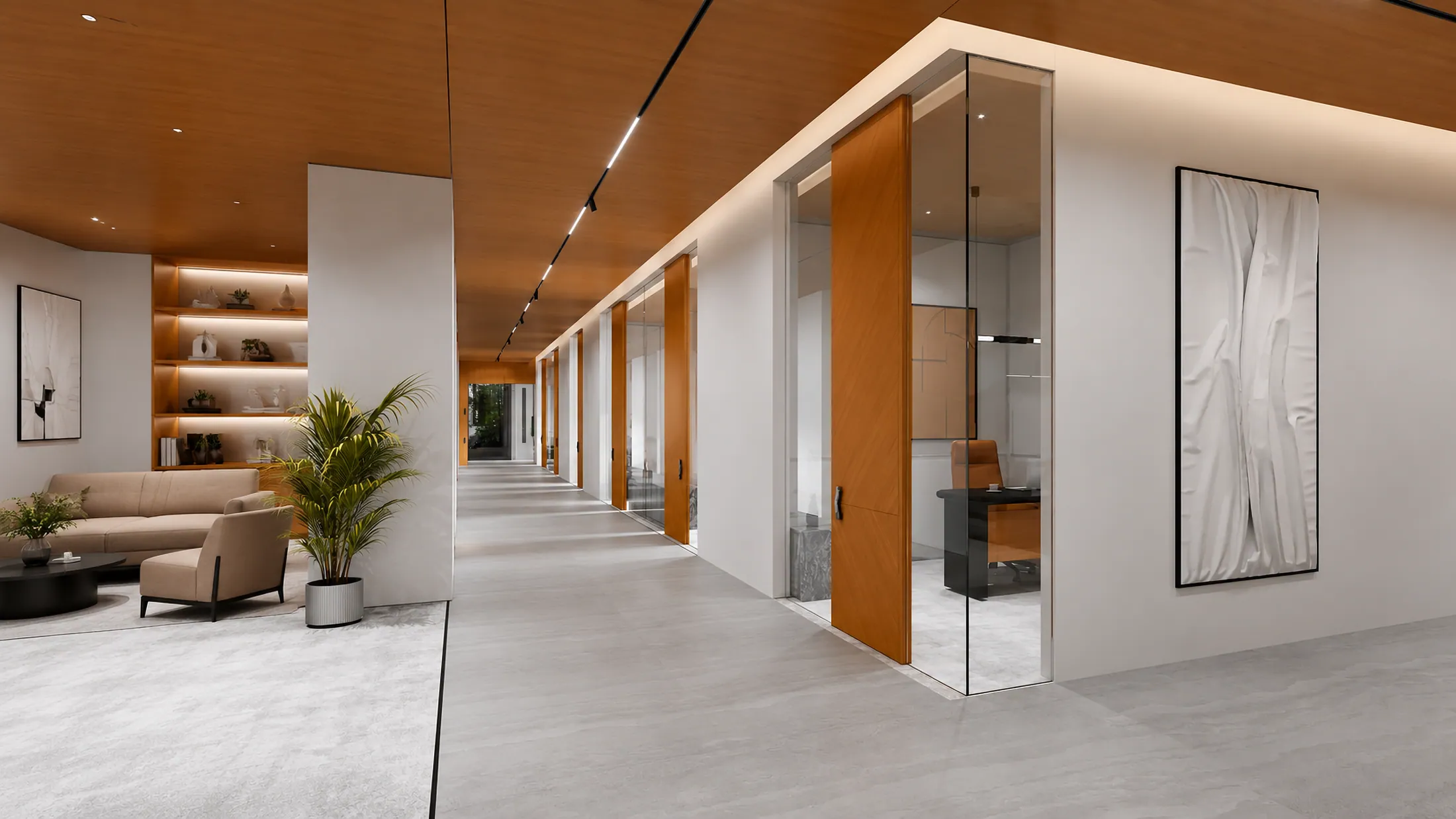 Large office